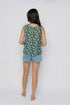 Keri-Sleeveless Woven Shell